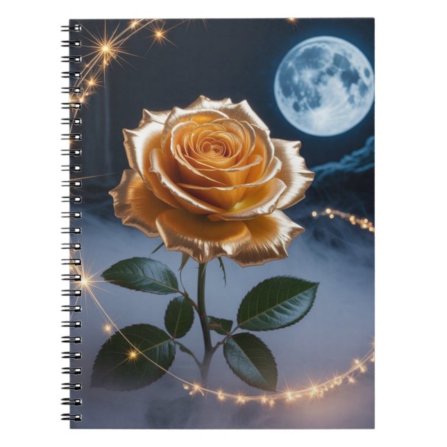 “Libreta con espiral elegante | Notebook aesthetic Anteckningsbok (Framsidan)