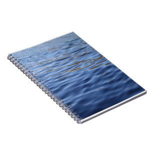 Libreta con espiral imagen de agua anteckningsbok