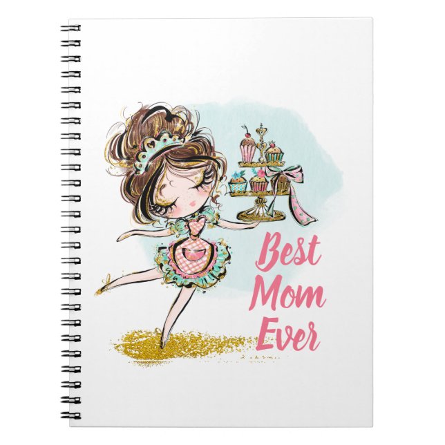 Libreta con espiral para mamá anteckningsbok (Framsidan)