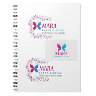 Libreta con espiral y diseño moderno anteckningsbok