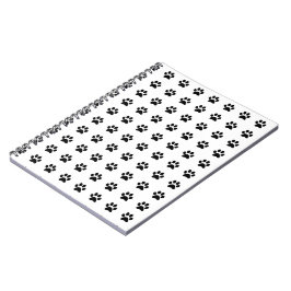 Libreta con patas de gato en espiral anteckningsbok