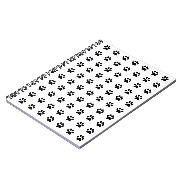 Libreta con patas de gato en espiral anteckningsbok (Vänstra Sidan)