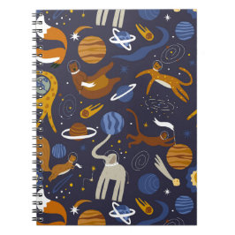 Libreta de la colección Animals Outer Space Anteckningsbok