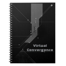 Libreta Espiral 'Glitch Controlado' - Arte Abstrac Anteckningsbok