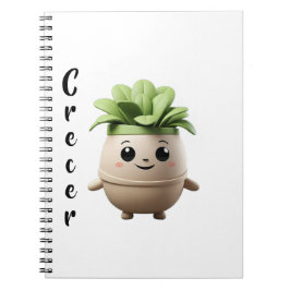 Libreta Pipo Crecer – Ideas que Florecen Anteckningsbok