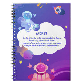 Libreta sencilla personalizada anteckningsbok