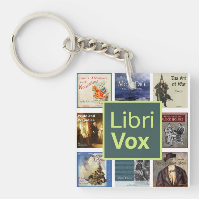 LibriVox Nyckelring (Framsidan)