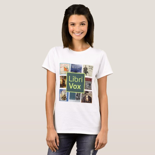 LibriVox-tröja - Stil 1 T Shirt (Hel framsida)