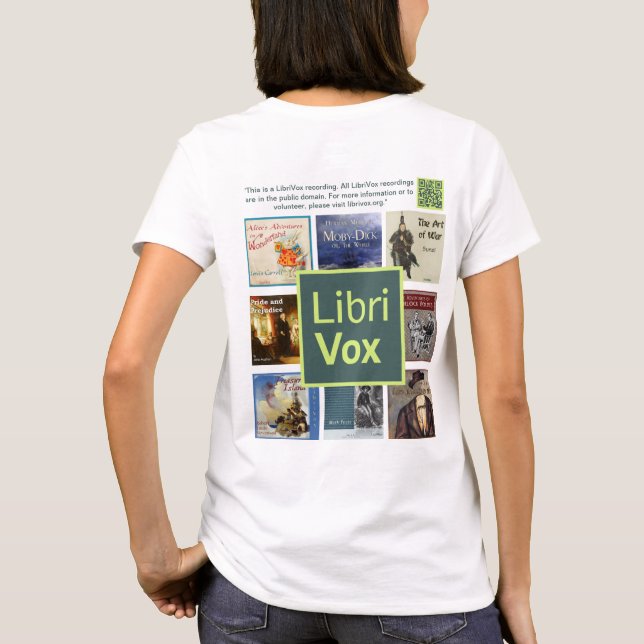 LibriVox-tröja - Stil 2 T Shirt (Baksida)