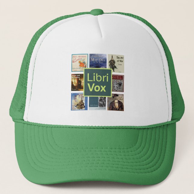 LibriVox Truckerkeps (Framsida)