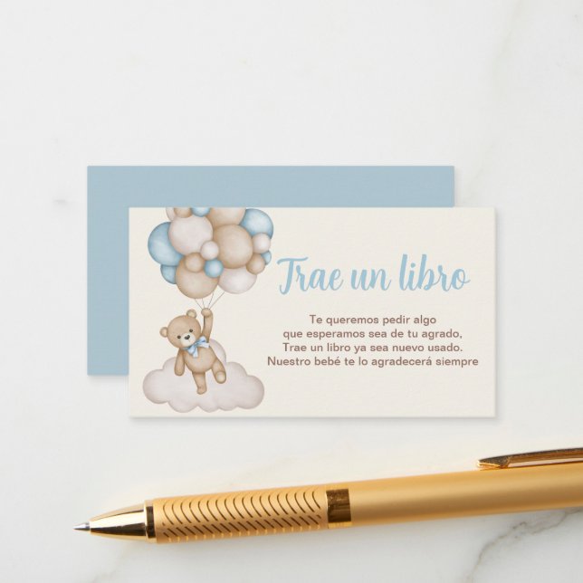 Libros para el bebé tilläggskort (Fram/Back In Situ)