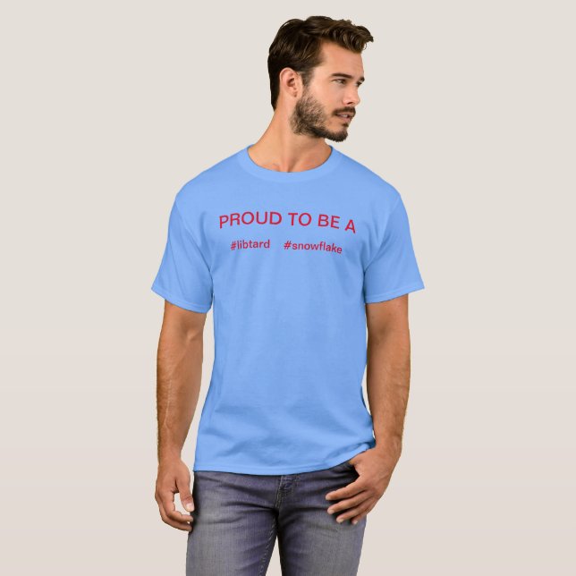 #libtard#snowflake tröja (Hel framsida)