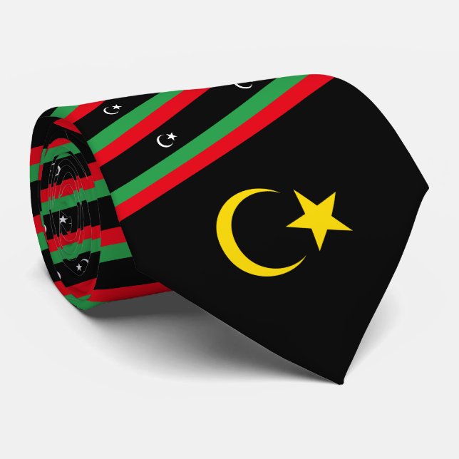 Libyan Flagga & National Emblem, Libyens Flagga Slips (Rullad)