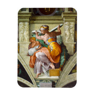Libyan Sibyl av Michelangelo Magnet