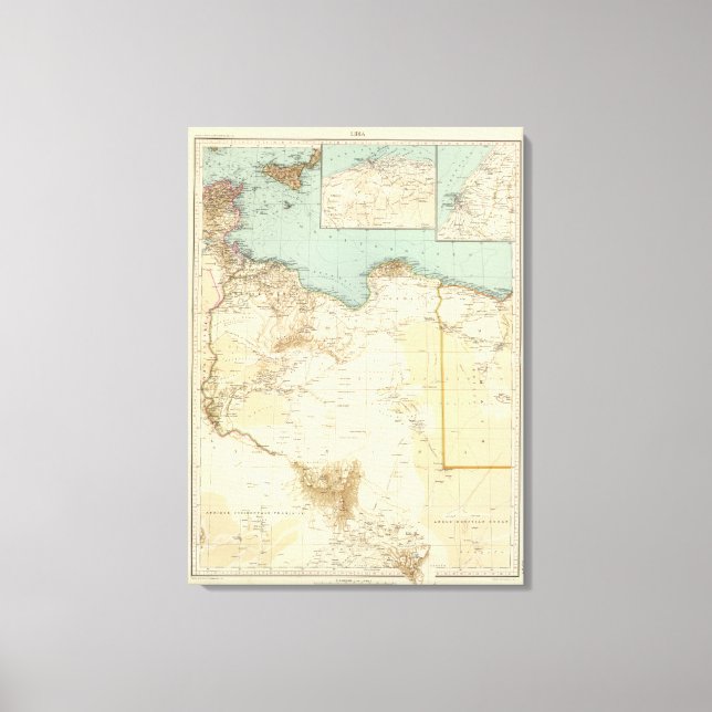 Libyen 11314 canvastryck (Framsida)