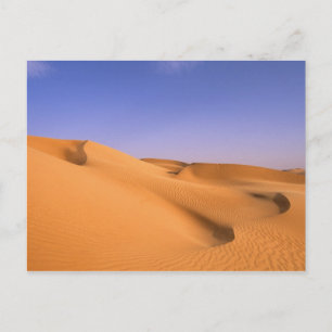 Libyen, Fezzan, Saharaöknen, Erg Murzuq, Sand Vykort