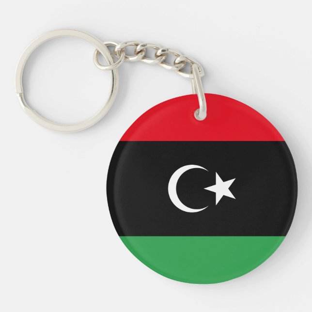 Libyen Flagga (Framsidan)