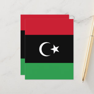 Libyen flagga