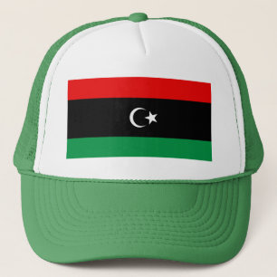 Libyen Flagga Hat Keps