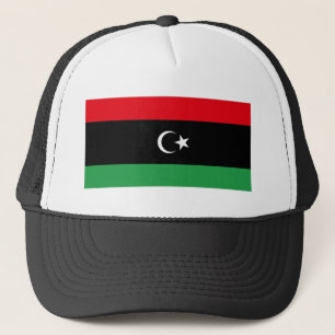 Libyen Flagga Keps