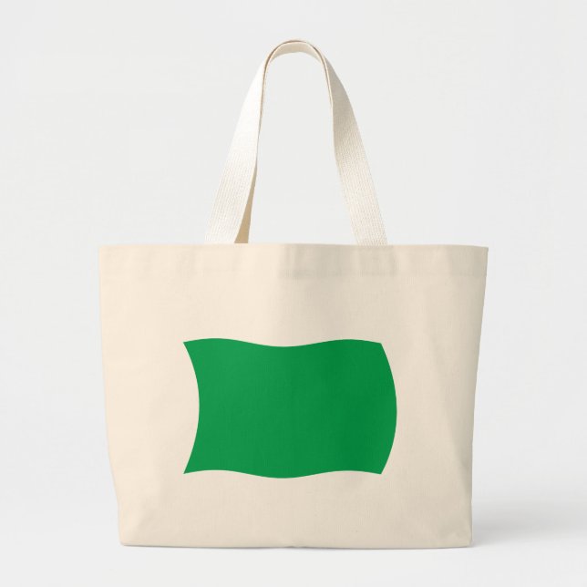 Libyen Flagga Tote Bag Jumbo Tygkasse (Framsidan)