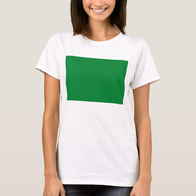 Libyen Flagga x Karta T-Shirt (Framsida)