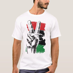 Libyen fredskjorta t shirt