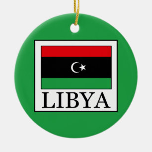 Libyen Julgransprydnad Keramik