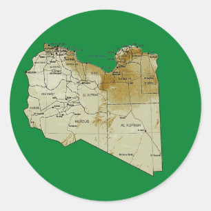 Libyen Klistermärke