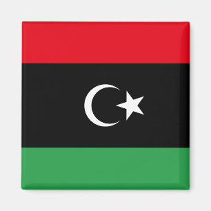 Libyen (Libyen) Flagga Magnet