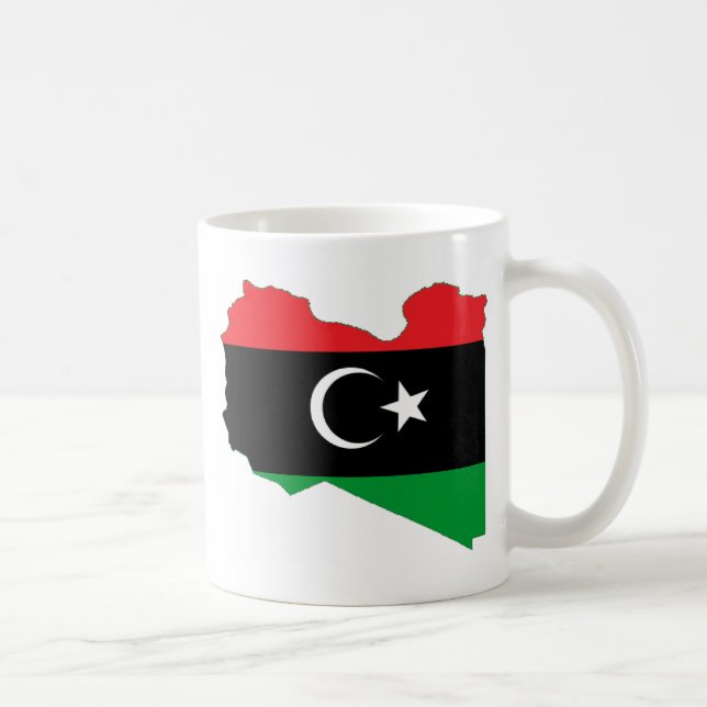 Libyen LY Kaffemugg (Höger)
