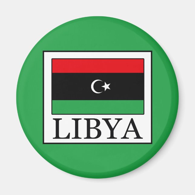 Libyen Magnet (Framsidan)