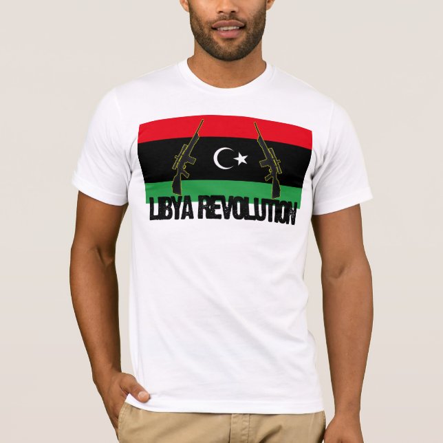 LIBYEN REVOLUTION T-SHIRT (Framsida)