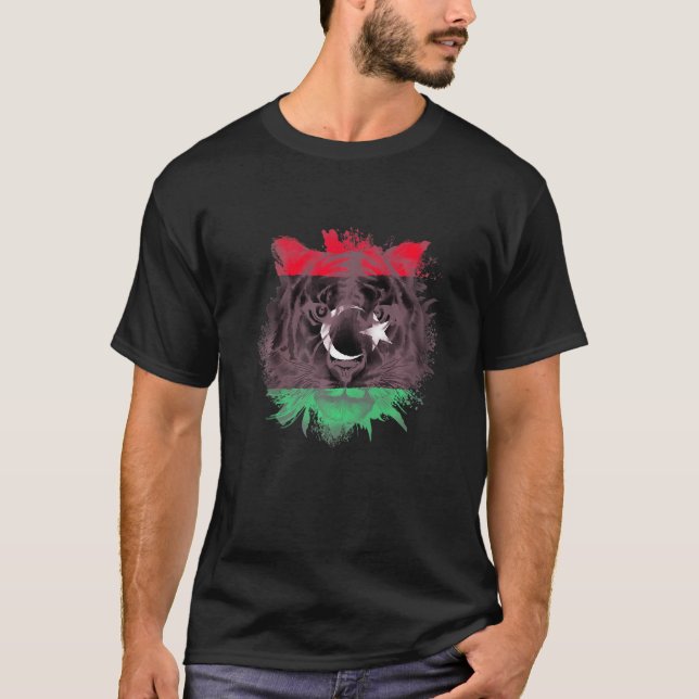 Libyen T Shirt (Framsida)