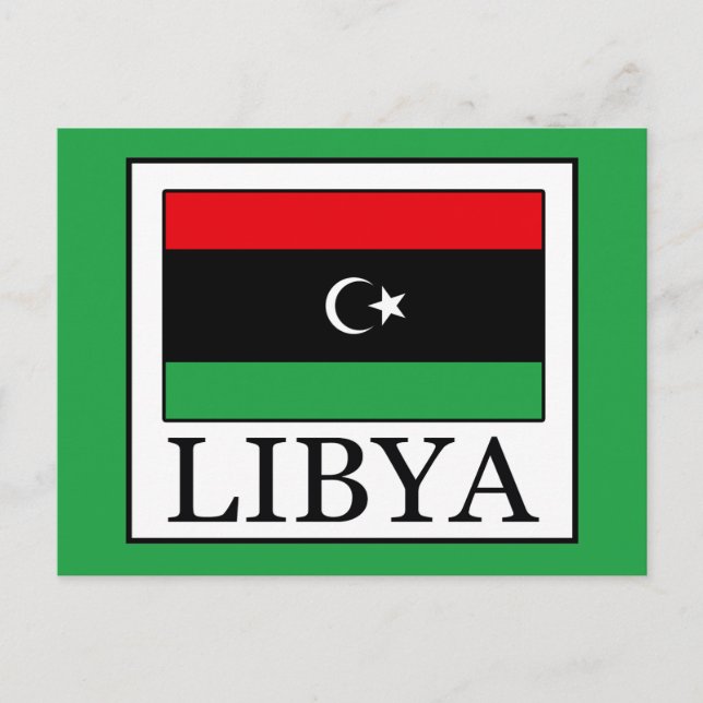 Libyen Vykort (Framsida)