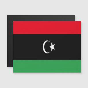 Libyen - Wave Flagga -