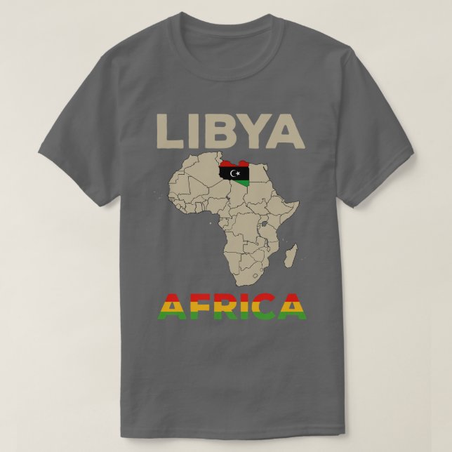 LibyenAfrika T Shirt (Design framsida)