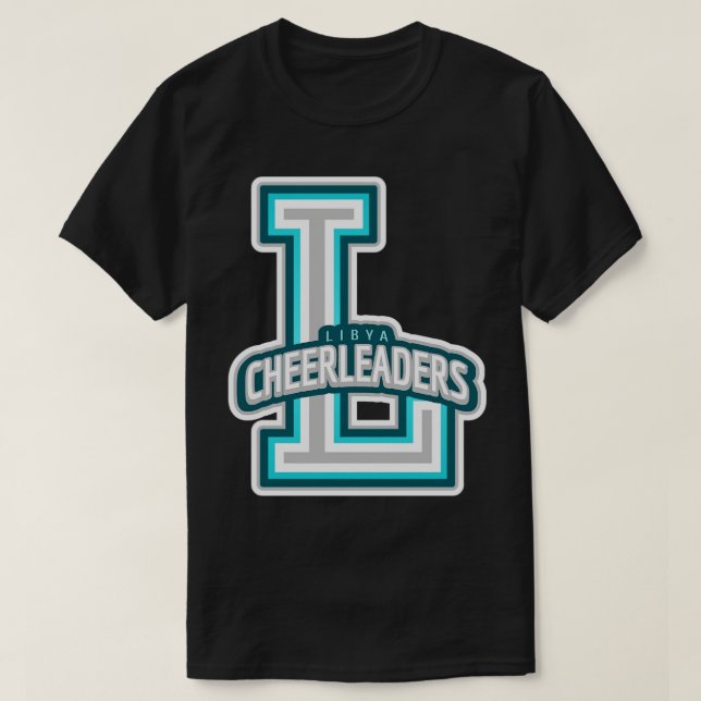 Libyens Cheerledare T Shirt (Design framsida)