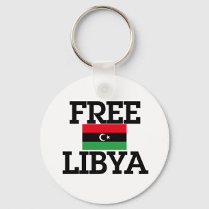 Libyens Revolution Nyckelring