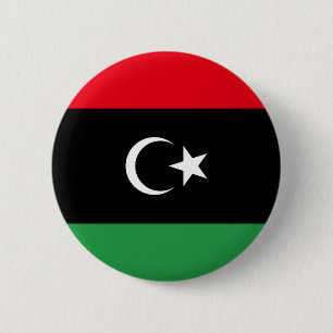 Libyska flaggan knapp