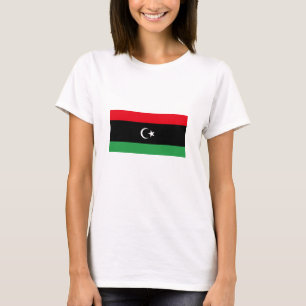 Libyska flaggan t shirt