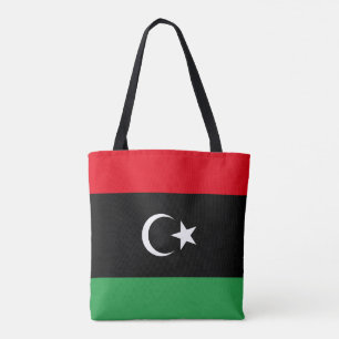 Libyska flaggan tygkasse
