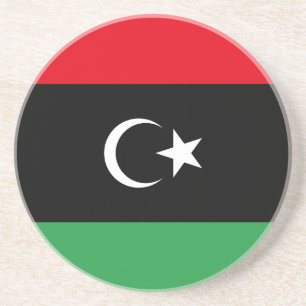 Libyska flaggan underlägg