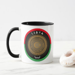 Libyska kulturarvsemblem mugg