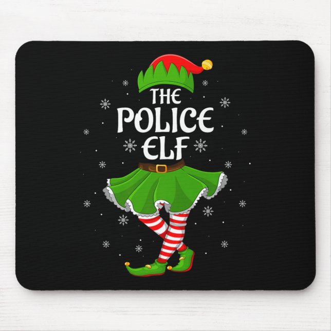 Lice Elf Christmas Family Girls Women Elf Squad Xm Musmatta (Framsidan)