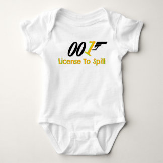 Licens 001 till spill tee shirt