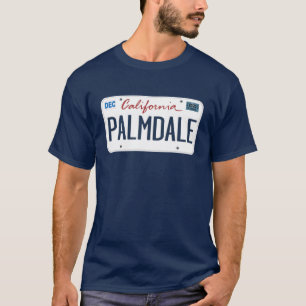 Licens Plate Palmdale California T Shirt