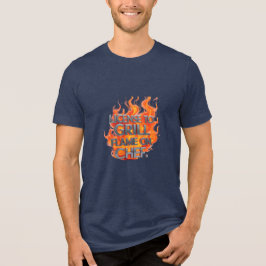Licens till Grill - Flame On, Chef Tee