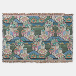 Licensallsorters 3D-kollage in suede Filt