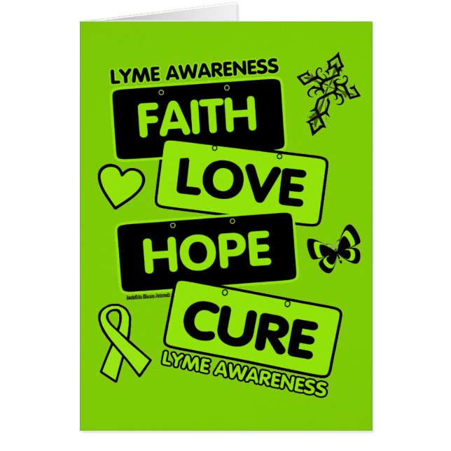 License Tallrikar...Lyme Hälsningskort (Framsidan)